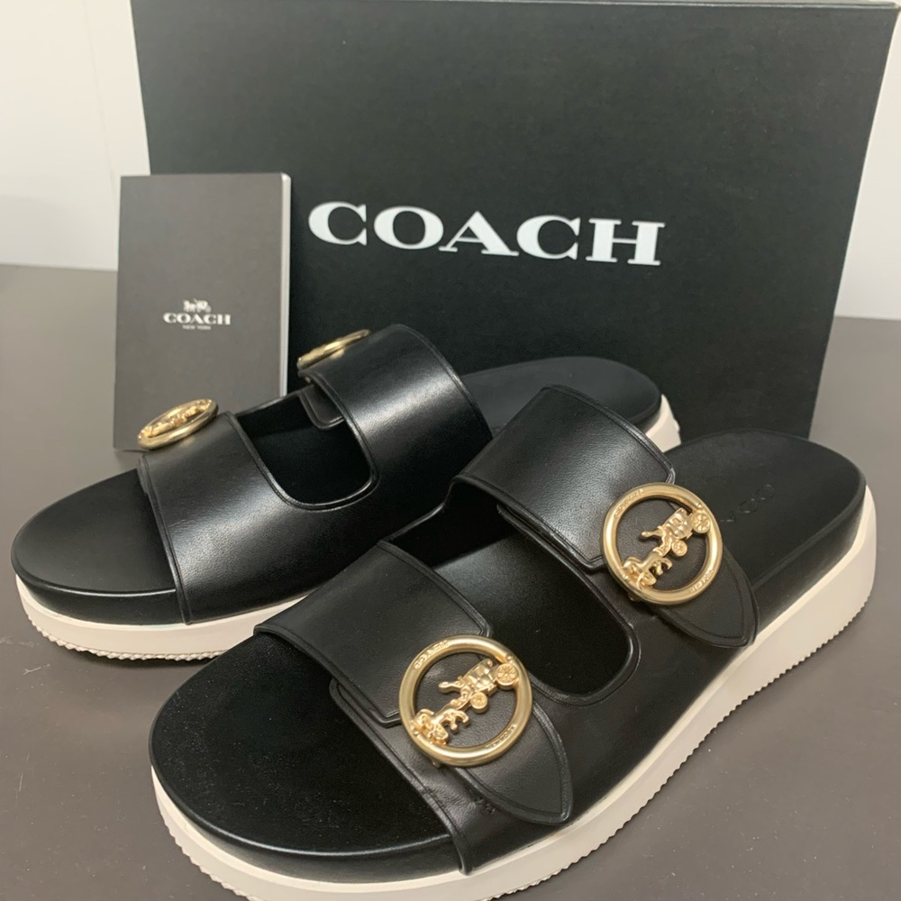 Coach sandals